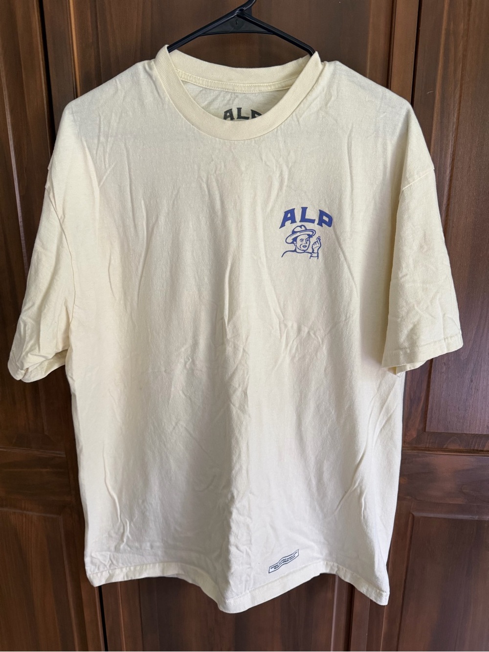 Cream Short-Sleeve Graphic Men's Tee